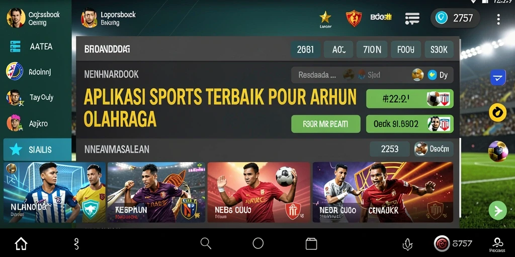 Screenshot utama 2757 menampilkan detail taruhan olahraga yang lengkap.