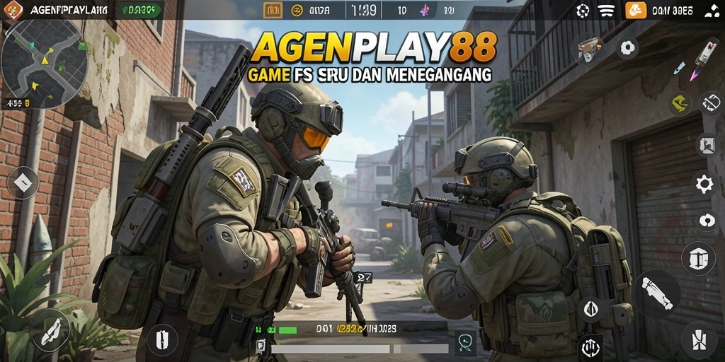 Tampilan gameplay AGENPLAY88 yang seru dan intens.