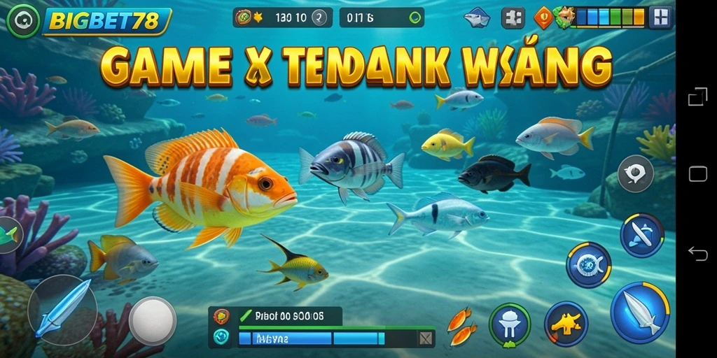 Tampilan gameplay BIGBET78 yang seru dan menantang.