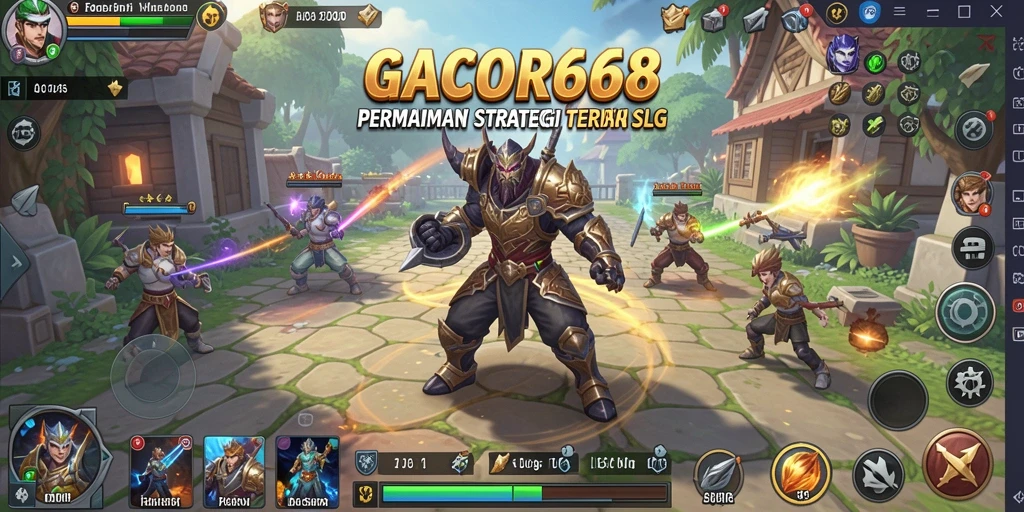 Tampilan gameplay GACOR668 yang menegangkan dan seru.