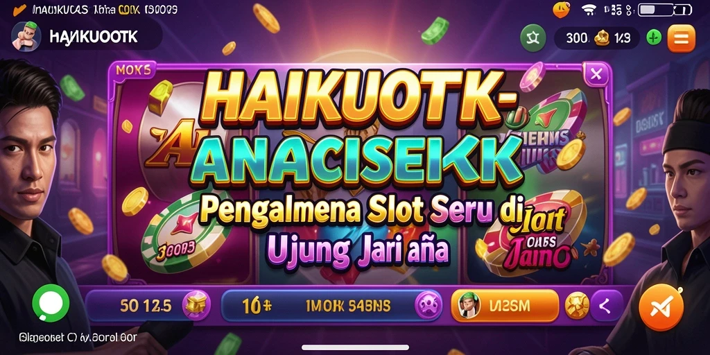 Tampilan menarik dari gameplay Slot HAIKUOTK yang menegangkan.