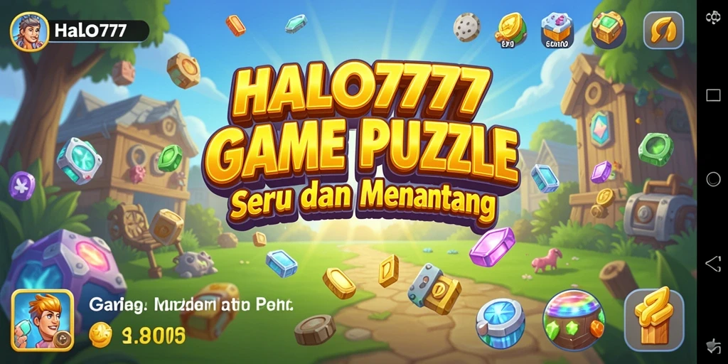 Tampilan gameplay utama HALO777 yang menarik dan menantang.