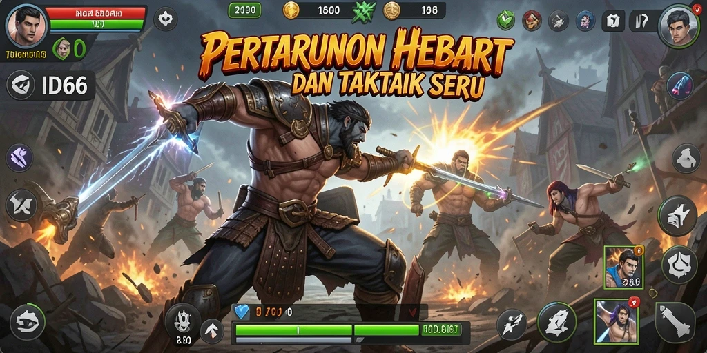 Gameplay seru di <strong>ID66</strong> dengan pertarungan taktis yang menegangkan.