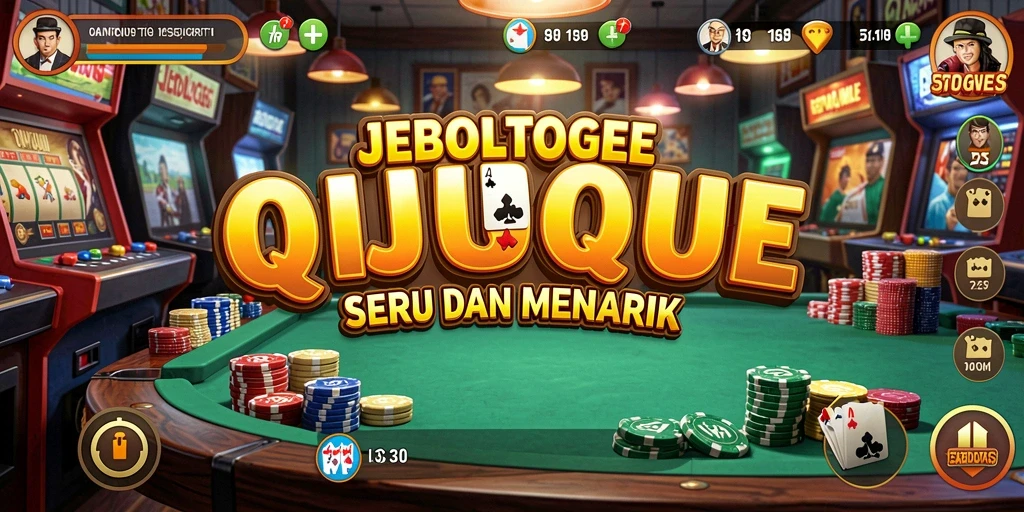 Tampilan gameplay QiuQiu yang menegangkan di JEBOLTOGEL.