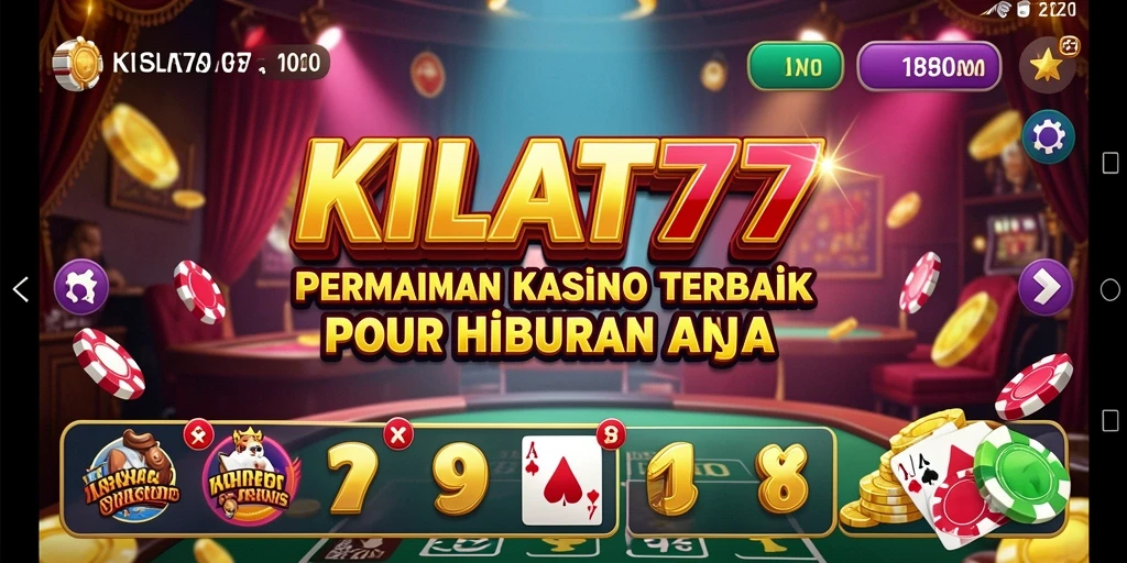 Tampilan gameplay KILAT77 yang memukau dan menarik.