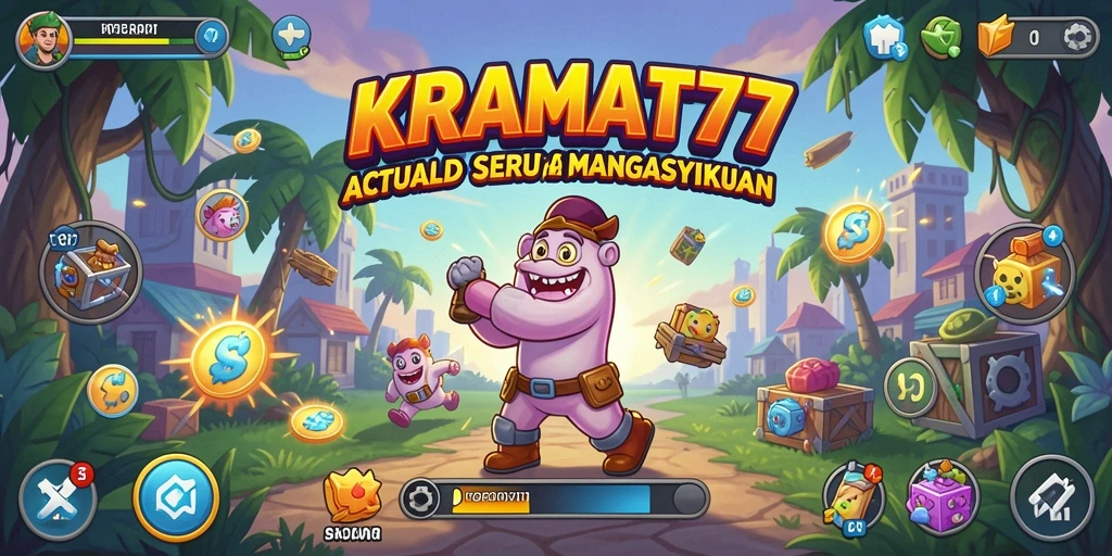 Screenshot gameplay KRAMAT77 menampilkan aksi seru dan grafis yang memukau.