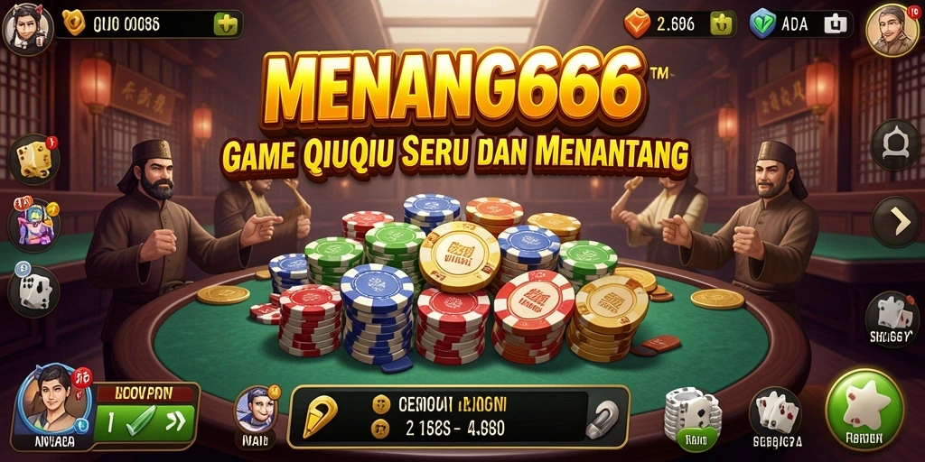 Tampilan gameplay QiuQiu yang menarik dan menantang.