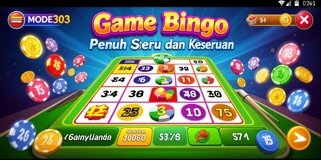Tampilan gameplay menarik dari permainan Bingo MODE303.