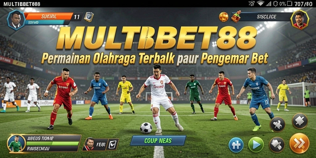 Tampilan gameplay interaktif MULTIBET88 dalam taruhan olahraga.