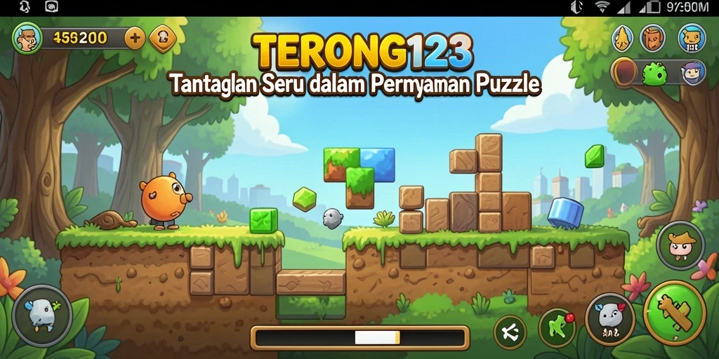 Screenshot gameplay TERONG123 menampilkan tantangan Puzzle yang menarik.