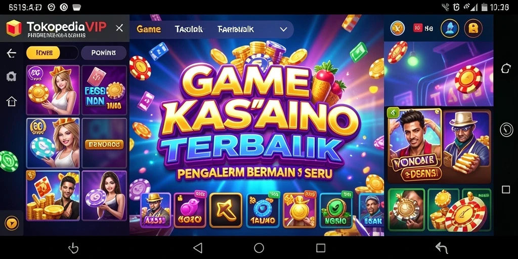 Tampilan menarik dari gameplay TOKOPEDIAVIP yang menyenangkan.