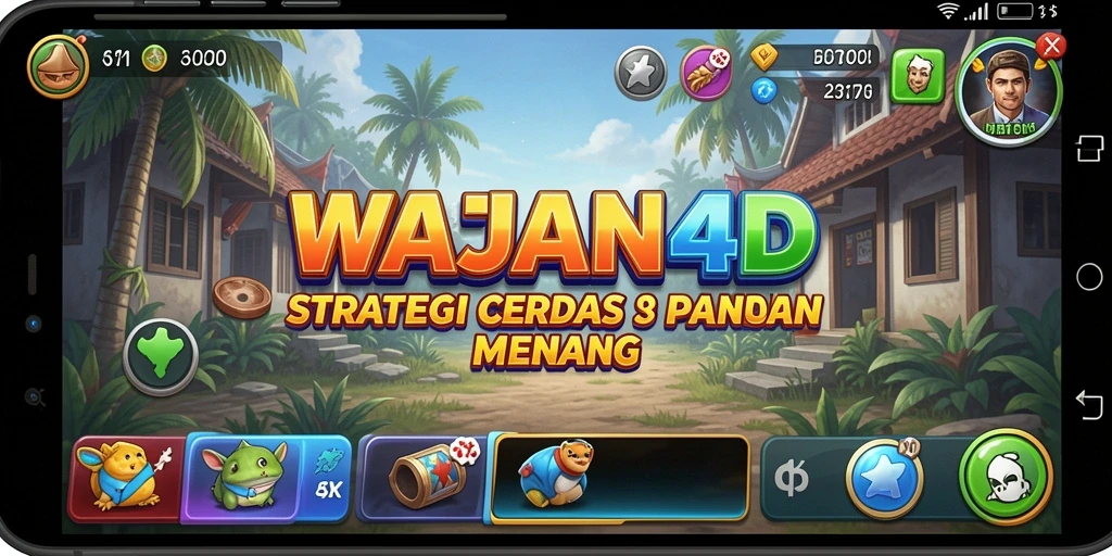 Tampilan gameplay menarik dari WAJAN4D yang penuh strategi dan tantangan.