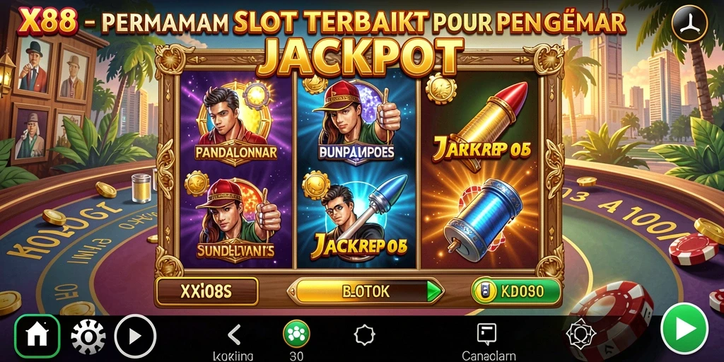 Tampilan gameplay menarik dari X88 yang siap menghibur Anda.